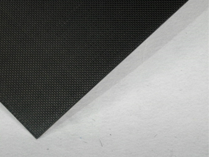 Lastra In Fibra Di Carbonio 3K Twill Opaca - 200x400 Mm, Spessori Variabili (0.5, 1, 1.5, 2, 3 Mm), Per Fai Da Te E Modellismo