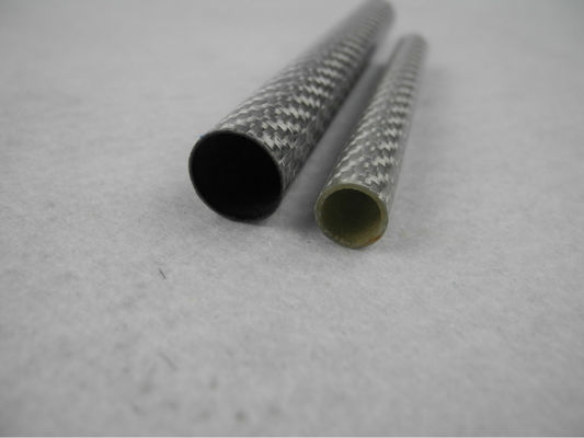 Corrosion resistance Fiberglass Poles Glass Fiber Pipe heat / sound insulation