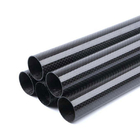 Customized Roll Wrapping Carbon Fiber Tubes Electromagnetism Property 2000mm