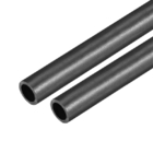Glossy / Matte  Round Carbon Fiber Tube 3mm Thickness 1000mm Length