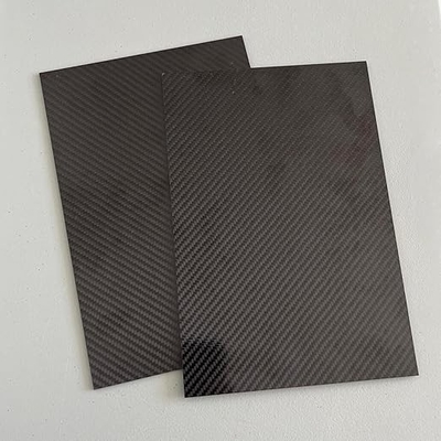 Carbon Fiber Sheets Twill Weave Glossy Or Matte Finish 200 X 300 Mm Or 7.8 X 11.8 Inches