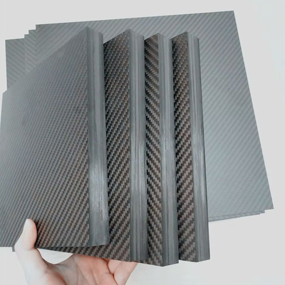 100X250X1.0MM 2.0MM 3.0MM 4.0MM 5.0MM 6.0MM 100% 3K Plain Weave Carbon Fiber Sheet