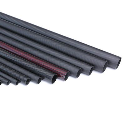 3K Roll Wrapped Carbon Fiber Tube OD 6mm X ID 4/5mm X Length 500mm for RC Model