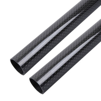 High-Performance Carbon Fiber Tube: 3K Glossy Surface Carbon Fiber Tube Length 1000mm