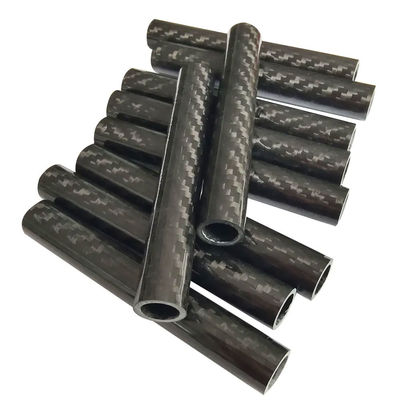 Low Thermal Expansion 35mm x 32mm Carbon Fiber Tube with High Stiffness and 3K Matte Surface
