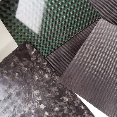 Carbon Fiber Sheets 0.5MM to 6.0MM Thickness 100% 3K Plain Weave Glossy Carbon Fiber Plate