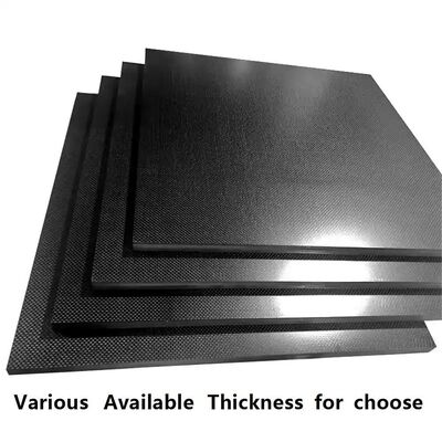 Thick Carbon Fiber Plate 100% 3K Carbon Fiber Board Gloss/Matt Surface Twill Weave Panel Sheet