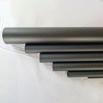 100% 3K High Precision Tube Ultra Super Light Thin Wall Carbon Fiber Tube