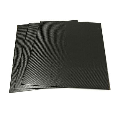 High Strength-to-Weight Ratio Custom Size 100% 3K Carbon Fiber Panel and Plate