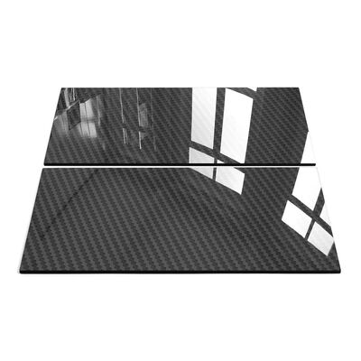 3K Carbon Fiber Plate 100mm x 250mm x 3mm with High Glossy Finish - Carbon Fiber Sheet