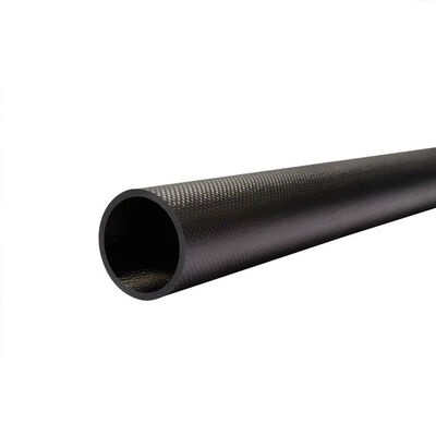 OD 100mm X ID 96mm X 500MM 100% Roll Wrapped Carbon Fiber Tube 3K /Tubing 100*96 3K Twill Matte