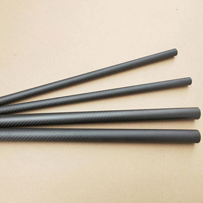 5000mm Length Carbon Fiber Tube 3K Rolled Wrapping For Construction