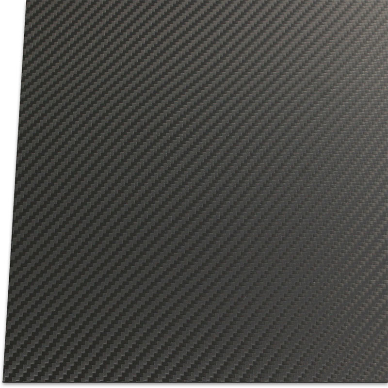 2 X 2 Twill 3K Woven Carbon Fiber Sheet High Strength 1mm
