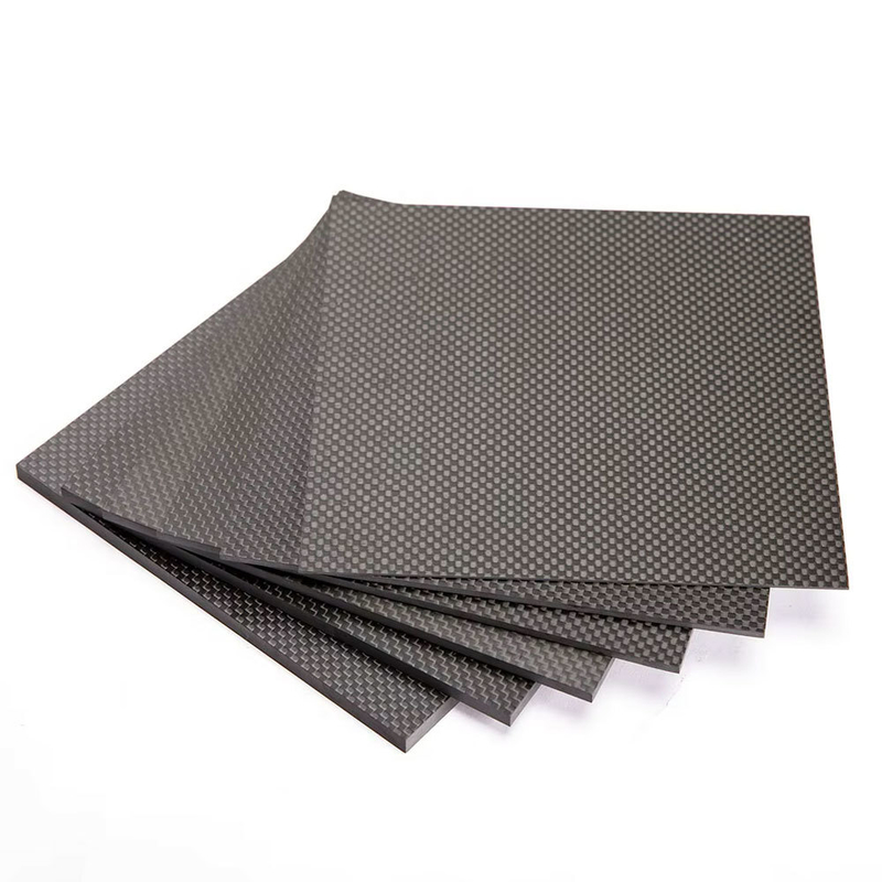 Smooth 3K Fabric in a Twill Weave 1mm/2mm/3mm Carbon Fiber Sheet
