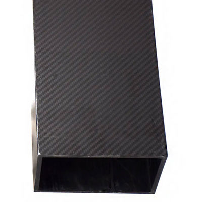 Tubo a forma rettangolare di forma ottagonale di fibra di carbonio lucida / semi / opaca 30x20 mm