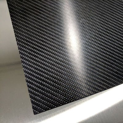 Lastre in carbonio 3K opaco/lucido, fibra di carbonio a trama saia/tessuto piano, pannello composito in fibra di carbonio personalizzato